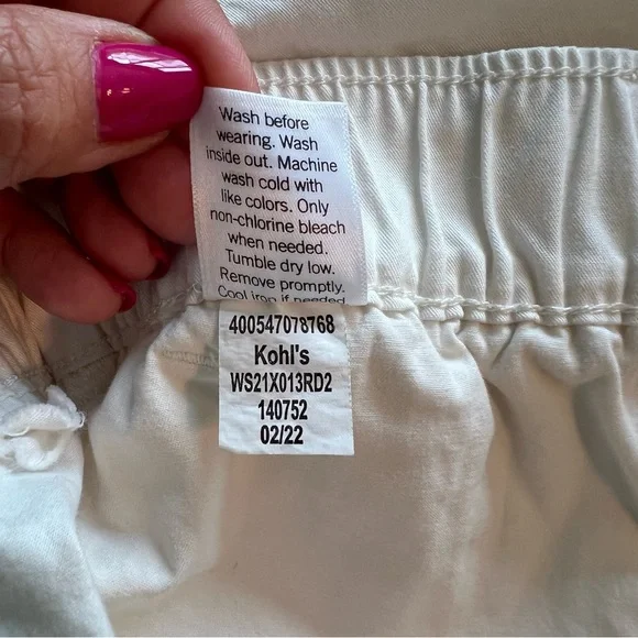 Women's Sonoma Goods For Life Comfort Waist Utility Bermuda Shorts - Size 10 - Picture 10 of 10